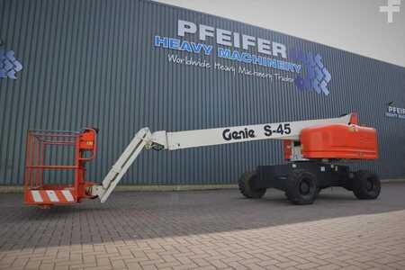 Telescopic boom - Genie S45 Valid inspection, Diesel, 4x4 Drive, 15.72 m W (1)
