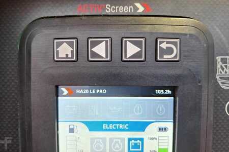 Plataformas articuladas  Haulotte HA20LEPRO Valid Inspection, *Guarantee! Hybrid, 4x (8)