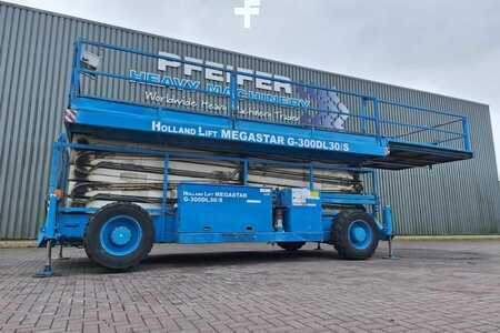 Scissors Lifts - Holland-Lift Megastar G-300DL30/S Diesel, 4x4x4 Drive, 33.5m Wo (9)