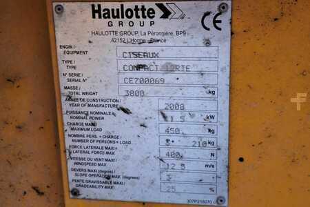 Saksinostimet - Haulotte Compact 12RTE Electric, 12m Working Height, 450kg (7)