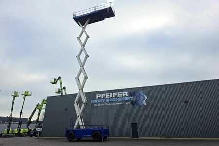 Ollós munka emelvény - Liftlux SL210-25D4WDS/P Diesel, Hydraulic Deck Extension, (3)