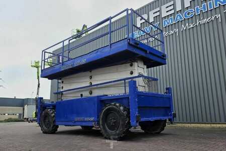 Ollós munka emelvény - Liftlux SL210-25D4WDS/P Diesel, Hydraulic Deck Extension, (9)