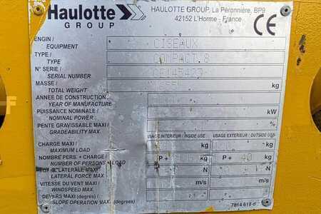 Sakse arbejds platform - Haulotte Compact 8 Electric, 8.2m Working Height, 350kg Cap (7)