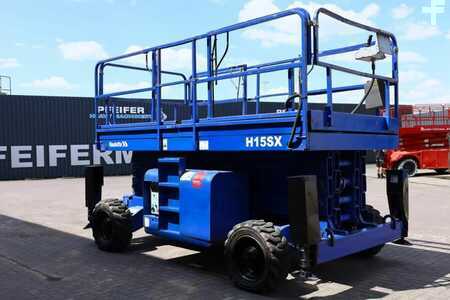 Scherenarbeitsbühne - Haulotte H15SX Diesel, 4x4 Drive 15 Working Height, 500kg C (8)