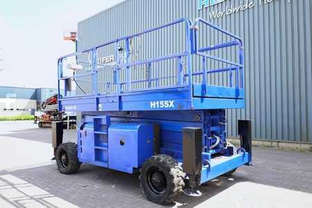 Scherenarbeitsbühne - Haulotte H15SX Diesel, 4x4 Drive 15 Working Height, 500kg C (9)