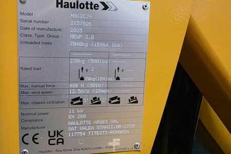 Csukló munka emelvény - Haulotte HA12CJ+ Guarantee! Electric, 12 m Working Height, (6)