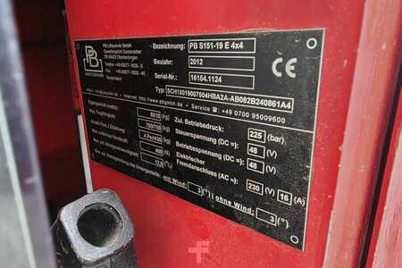 Sakse arbejds platform - PB Lifttechnik S151-19E 4x4 Electric, 4x4 Drive, 15m Working Heig (6)