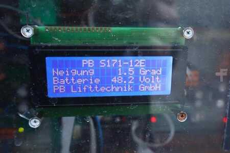 Sakse arbejds platform - PB Lifttechnik S171-12E Electric, 17.3m Working Height, 400kg Cap (10)