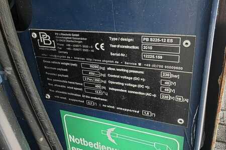 Sakse arbejds platform - PB Lifttechnik S225-12ES Electric, 22.5m Working Height, 450kg Ca (6)