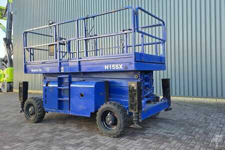 Sakse arbejds platform - Haulotte H15SX As-Is, Diesel, 4x4 Drive 15 Working Height, (8)