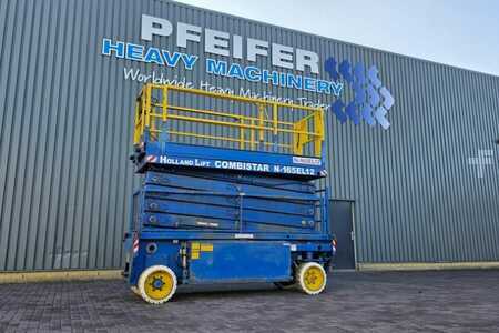 Nacelle à ciseaux - Holland-Lift Combistar N-165EL12 Electric, 18.5m Working Height (1)