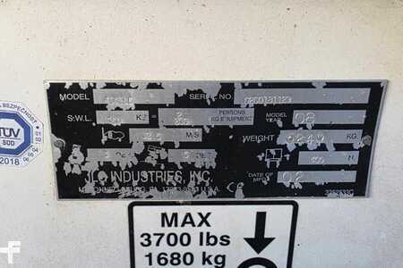 Pracovní plošina s nůžkovým zdvihem - JLG 4069LE Electric, 14.2m Working Height, 360kg Capac (6)