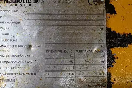 Pracovní plošina s nůžkovým zdvihem - Haulotte Compact 10 Electric, 10m Working Height, 450kg Cap (6)