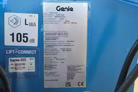 Teleskopická plošina  Genie S65XC Trax Diesel, 4x4 Drive Trax, 22m Working Hei (6)