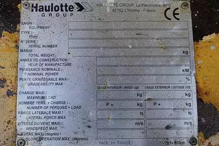 Pracovní plošina s nůžkovým zdvihem - Haulotte COMPACT 14 As- Is, Electric, 14m Working Height, 3 (6)