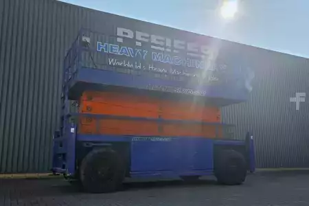 Scherenarbeitsbühne - Liftlux SL205-25 D4WDS/P Diesel, 4x4 Drive, Hydraulic Deck (1)