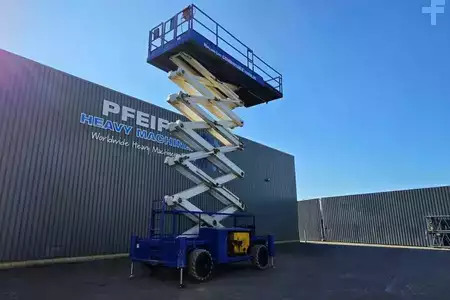 Scherenarbeitsbühne - Holland-Lift COMBISTAR B-195DL25-4WD/P/N Diesel, 4x4 Drive, 21. (2)