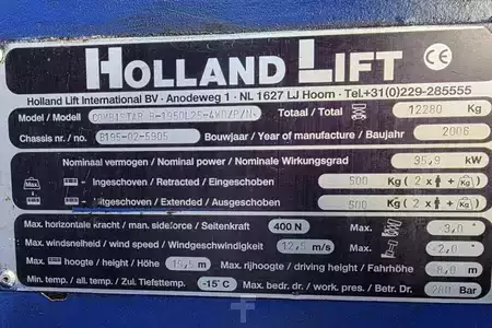 Scherenarbeitsbühne - Holland-Lift COMBISTAR B-195DL25-4WD/P/N Diesel, 4x4 Drive, 21. (6)