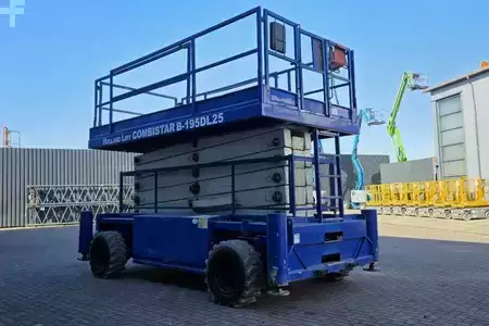 Scherenarbeitsbühne - Holland-Lift COMBISTAR B-195DL25-4WD/P/N Diesel, 4x4 Drive, 21. (7)