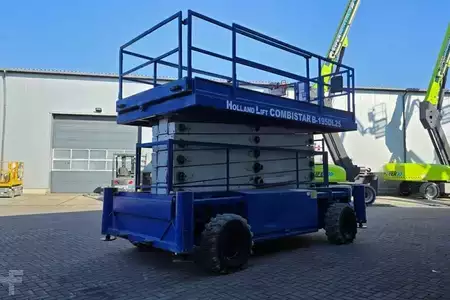 Scherenarbeitsbühne - Holland-Lift COMBISTAR B-195DL25-4WD/P/N Diesel, 4x4 Drive, 21. (8)