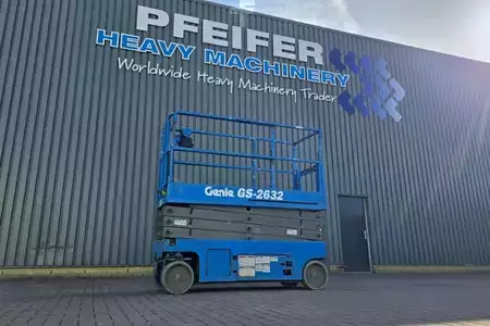 Plataforma Tijera - Genie GS2632 Electric, 10m Working Height, Non Marking T (1)