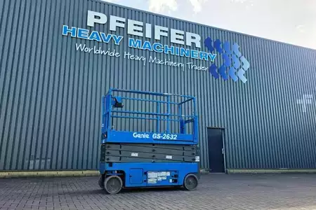 Plataforma Tijera - Genie GS2632 Electric, 10m Working Height, Non Marking T (1)