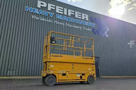 Scherenarbeitsbühne - Haulotte Compact 10N Electric, 10m Working Height, 230kg Ca (1)