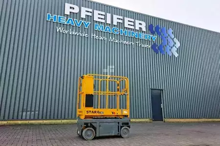 Nacelle à mât vertical - Haulotte Star 6AE Electric, Non Marking Tyres, 5.8m Working (1)