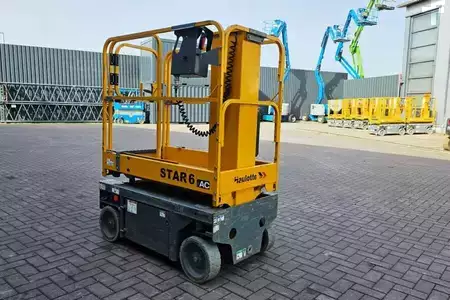 Nacelle à mât vertical - Haulotte Star 6AE Electric, Non Marking Tyres, 5.8m Working (3)