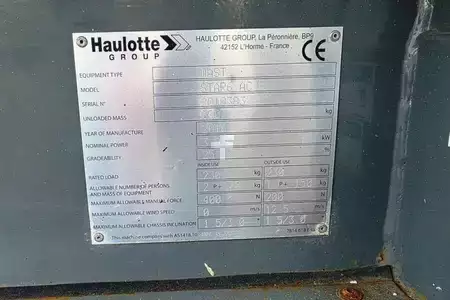Nacelle à mât vertical - Haulotte Star 6AE Electric, Non Marking Tyres, 5.8m Working (5)