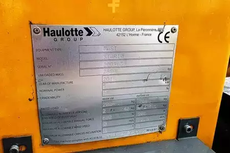 Unipersonales - Haulotte STAR 10 Electric, 10m Working Height, 3m Reach, 20 (5)