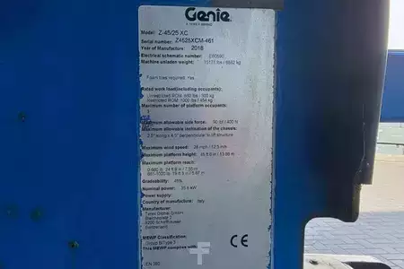 Puominostimet  Genie Z45/25 XC Diesel, 4x4 Drive, 16m Working Height, 7 (6)