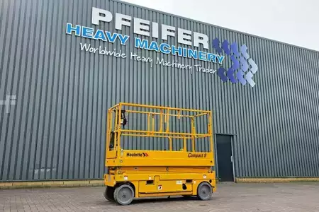 Plataforma Tijera - Haulotte Compact 8 Electric, 8.2m Working Height, 350kg Cap (1)