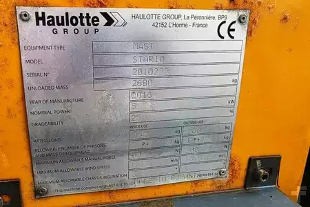 Ekspeditionsvogn - Haulotte STAR 10 Electric, 10m Working Height, 3m Reach, 20 (5)