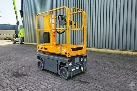 Nacelle à mât vertical - Haulotte Star 6 Electric, Batteries(2025) Non Marking Tyres (2)