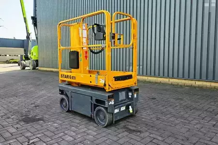 Nacelle à mât vertical - Haulotte Star 6 Electric, Non Marking Tyres, 5.8m Working H (2)