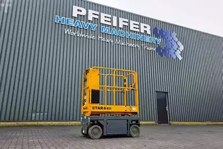 Nacelle à mât vertical - Haulotte Star 6 Electric, Non Marking Tyres, 5.8m Working H (1)