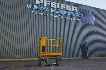 Nacelle à mât vertical - Haulotte STAR 6 Electric, Non Marking Tyres, 5.8m Working H (1)