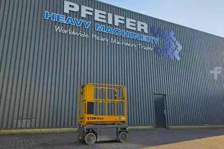 Nacelle à mât vertical - Haulotte Star 6 Electric, Non Marking Tyres, 5.8m Working H (1)