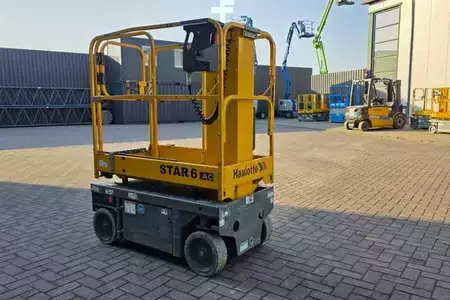 Nacelle à mât vertical - Haulotte Star 6 Electric, Non Marking Tyres, 5.8m Working H (2)