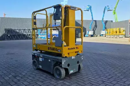 Nacelle à mât vertical - Haulotte Star 6 Electric, Non Marking Tyres, 5.8m Working H (8)