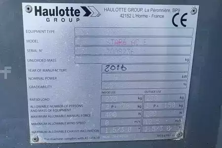 Nacelle à mât vertical - Haulotte Star 6 Electric, Non Marking Tyres, 5.8m Working H (6)