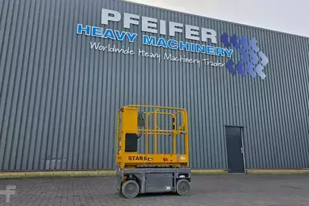 Nacelle à ciseaux - Haulotte Star 6 Electric, Non Marking Tyres, 5.8m Working H (1)