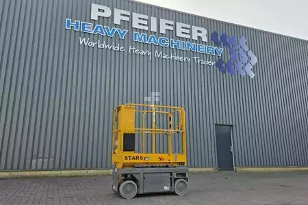 Nacelle à mât vertical - Haulotte Star 6 Electric, Non Marking Tyres, 5.8m Working H (1)