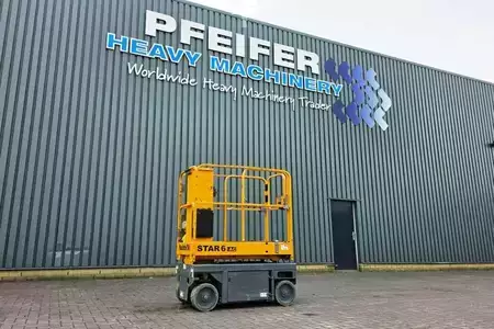 Nacelle à mât vertical - Haulotte Star 6 Electric, Non Marking Tyres, 5.8m Working H (1)