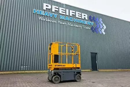 Nacelle à mât vertical - Haulotte Star 6 Electric, Non Marking Tyres, 5.8m Working H (1)