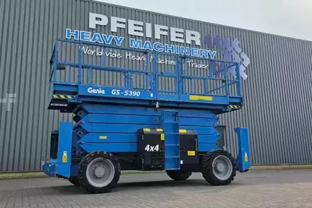 Plataforma Tijera - Genie GS5390 Diesel, 4x4 Drive, 18.15m Working Height, 6 (1)