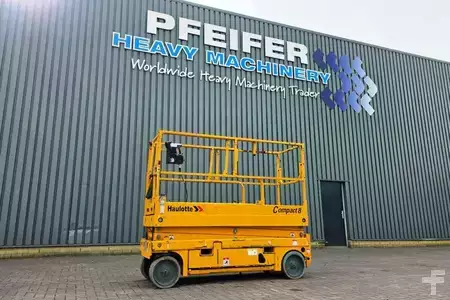 Plataforma Tijera - Haulotte Compact 8 Electric, 8.2m Working Height, 350kg Cap (1)