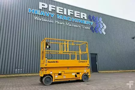 Plataforma Tijera - Haulotte Compact 8 Electric, 8.2m Working Height, 350kg Cap (1)