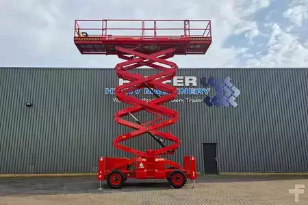Scissors Lifts - LGMG SR1623D Diesel 4x4 Drive, 18m Working Height, 680 (2)